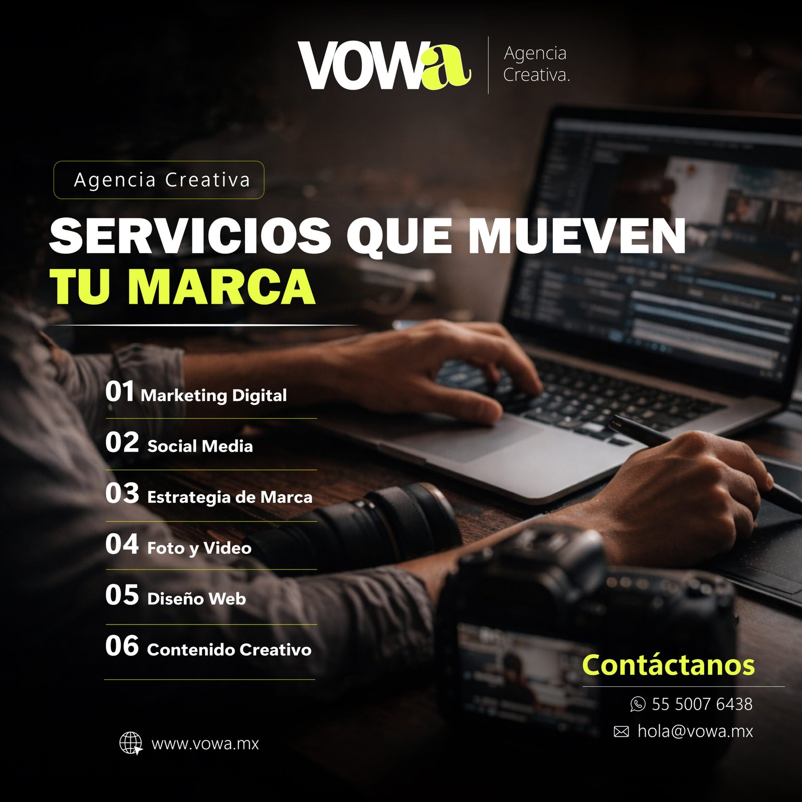 muestra post redes
